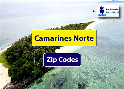 post code camarines norte